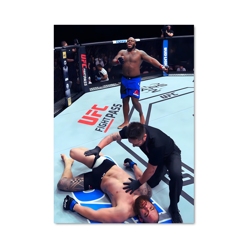 Poster Derrick lewis duel